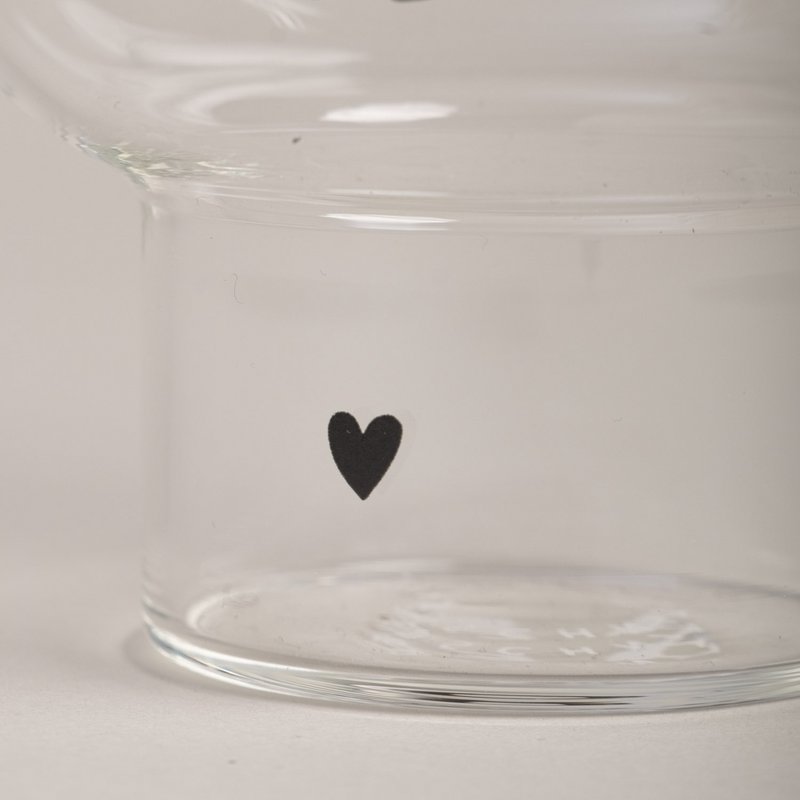 Double Bubble Glas Love (VE = 6 Stk)