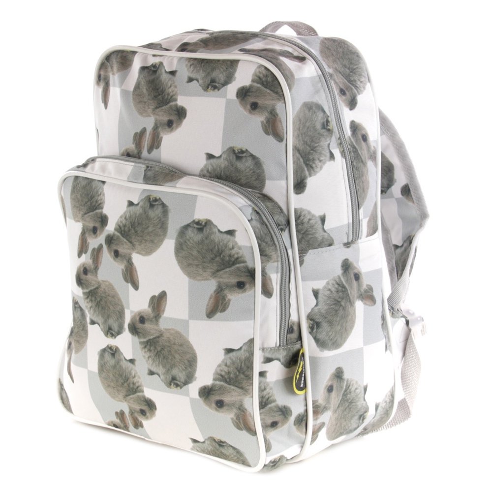 Mochila Conejitos Grises