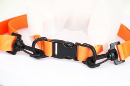 TOWEL TO GO Roll N Go Dry Bag 5L | Wasserdichte transparente Strand-Pool-Surftasche | Orange