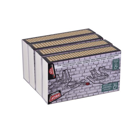 Set mit 3 Streichholzschachteln 47 mm x 3 x 240 PROF