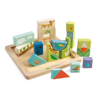 Jardin de puzzle de bloc