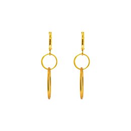 Welcome Huggie Earrings