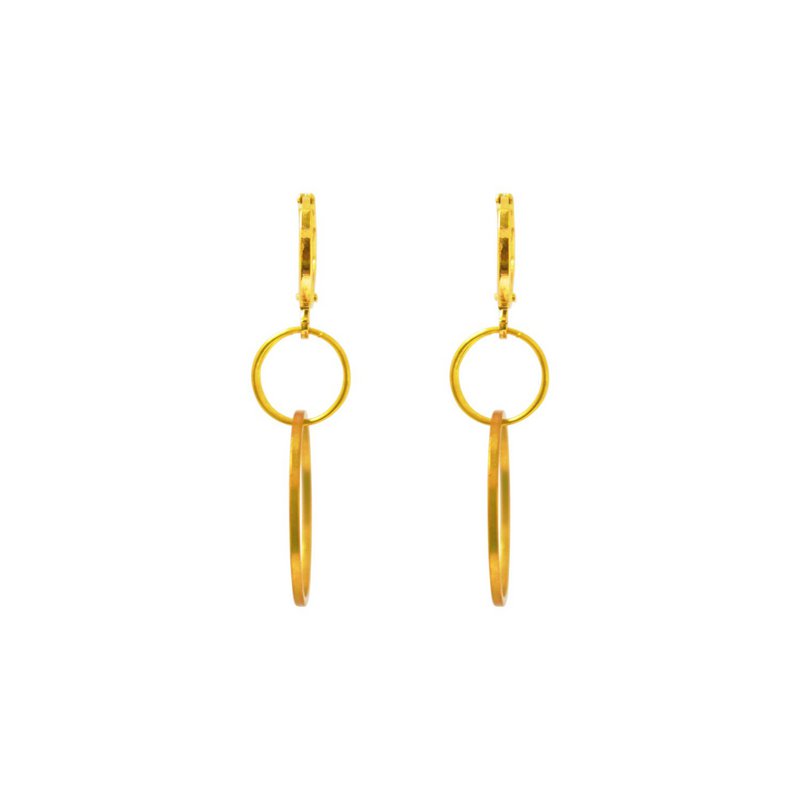Boucles d'oreilles Welcome Huggie
