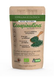 Organic spirulina nibs, low-temperature dried in Spain. Rich in protein, vitamins, and minerals. Eco-friendly and sustainably sourced.