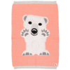 Polar bear knit blanket