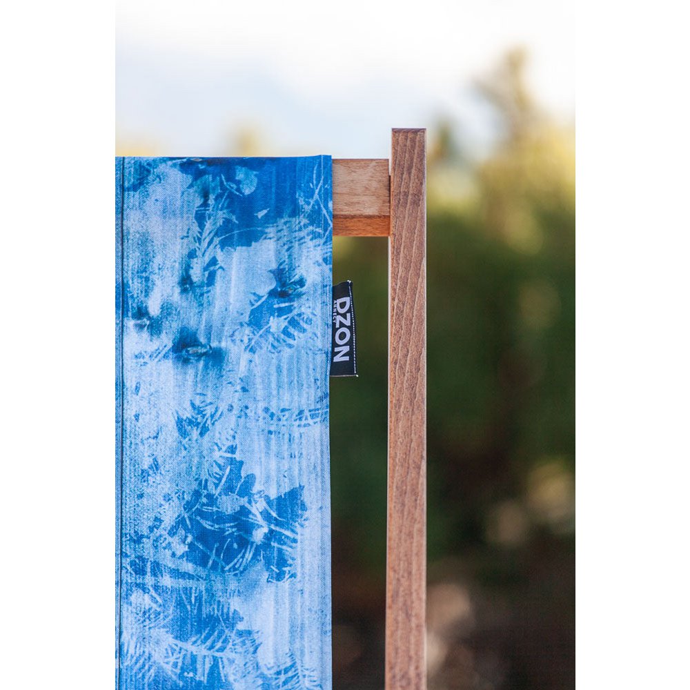 Transat chilienne - bois massif - toile amovible – Design by Gilles Giacomotti
