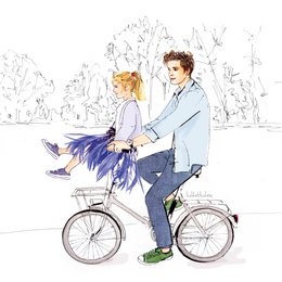 A bike ride is fun