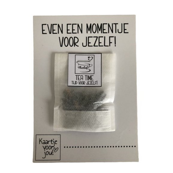 Momento della carta del tè per te