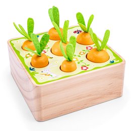 Karottenspiel aus Holz