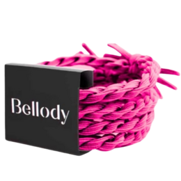 Hair Tie Pink - Bellody® (4 pcs.) - Stilfuldt flettet hårbånd