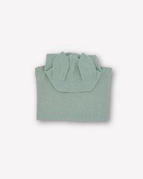 Muslin bath poncho