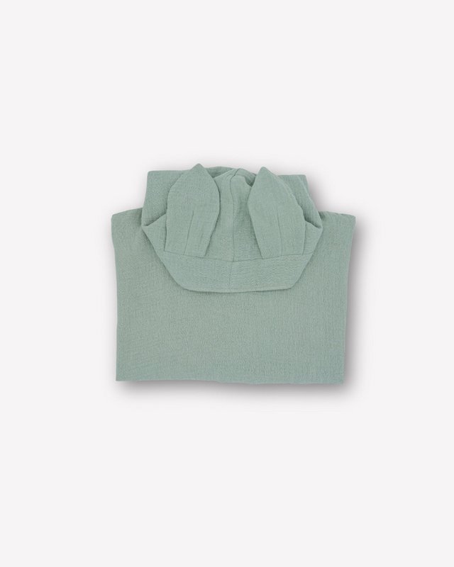 Muslin bath poncho
