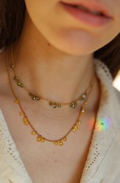 Cyprian - Beaded Crystal Necklace Set