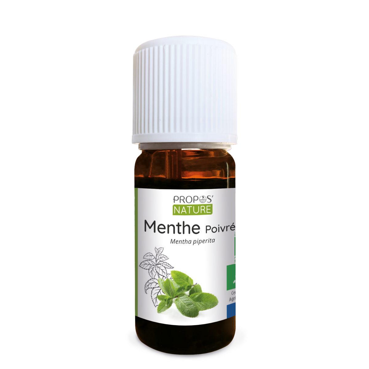 Biologische pepermunt etherische olie 10 ml