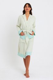 Tuval Bathrobe - Mint Green