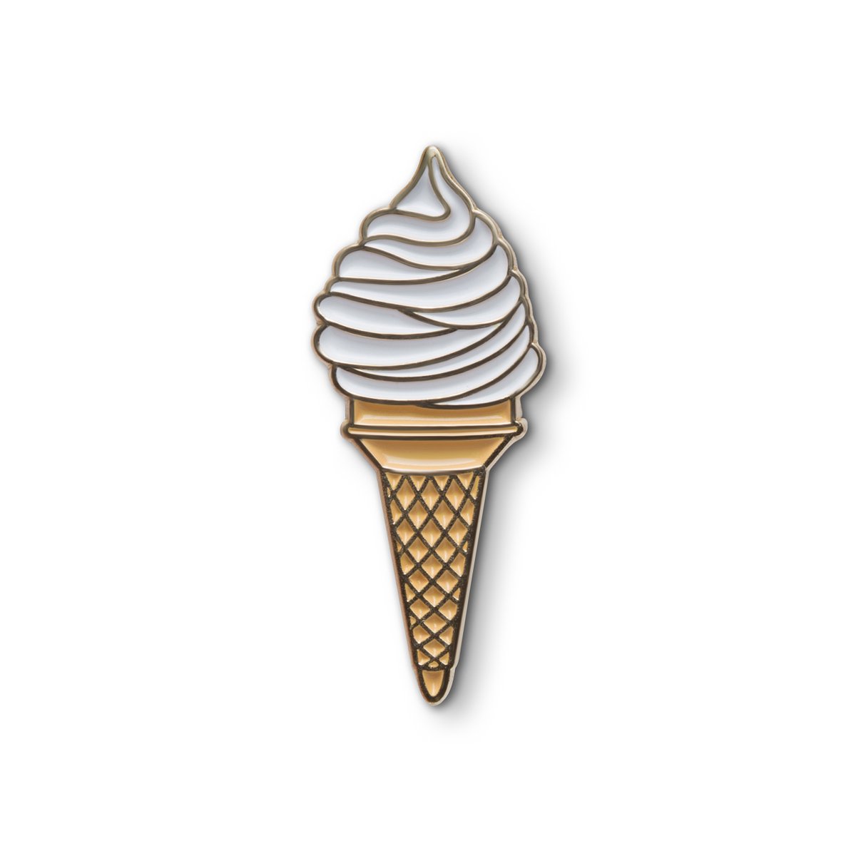 Enamel Pin "Soft Ice Cream"