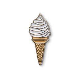 Enamel Pin "Soft Ice Cream"