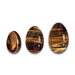 Oeuf de Yoni en Oeil de Tigre