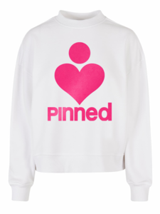 Boxy Sweater PiNNED Reflection Pink