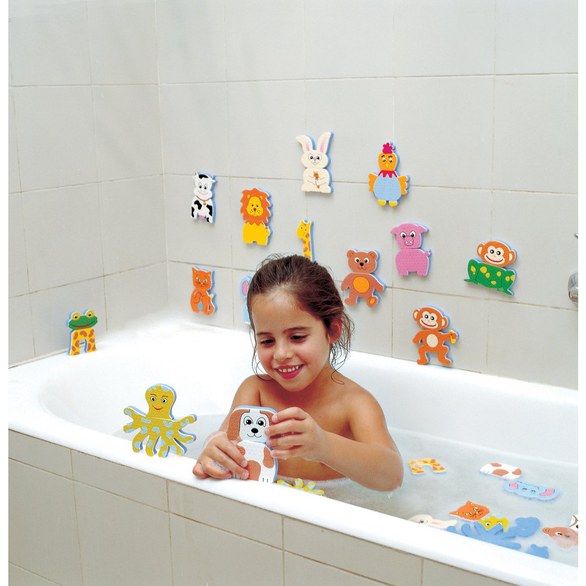 Edushape Bath Toys Funny Mix Animals