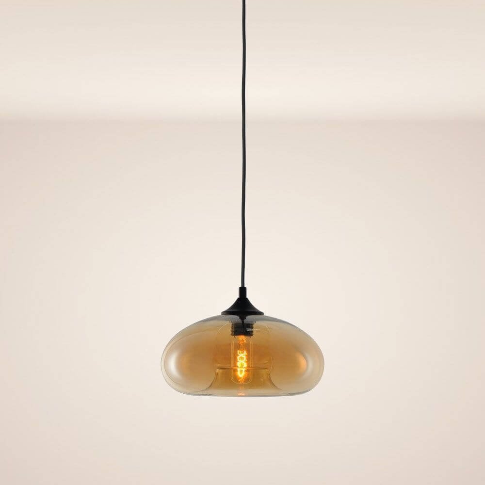 s.LUCE Cruet glass pendant luminaire Up & Low