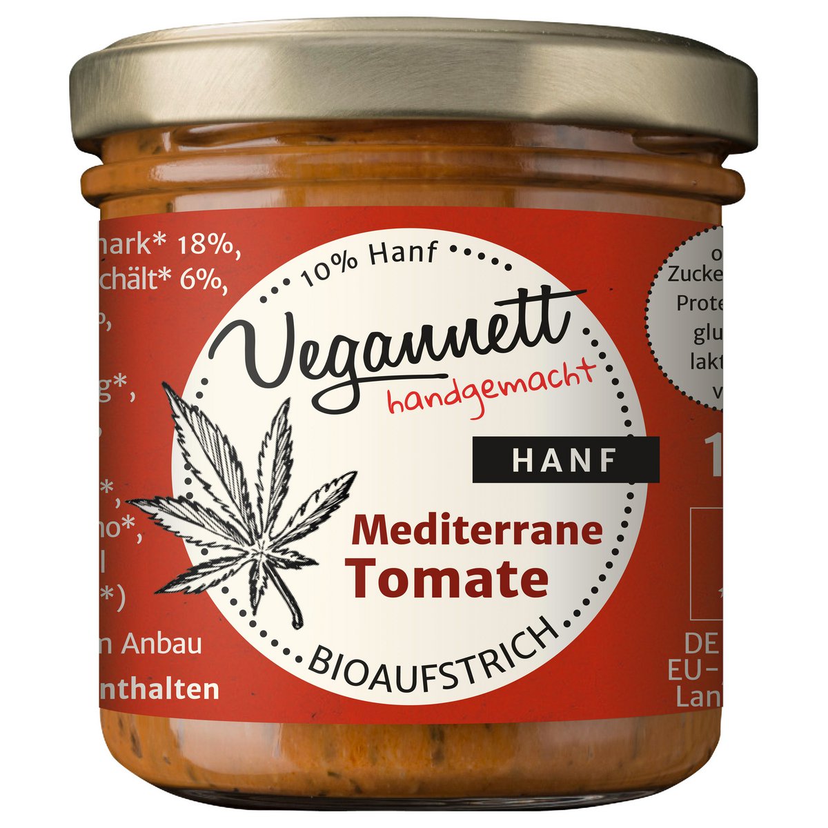 Mediterrane Tomate mit Hanf 135g