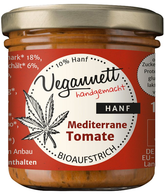 Mediterrane Tomate mit Hanf 135g