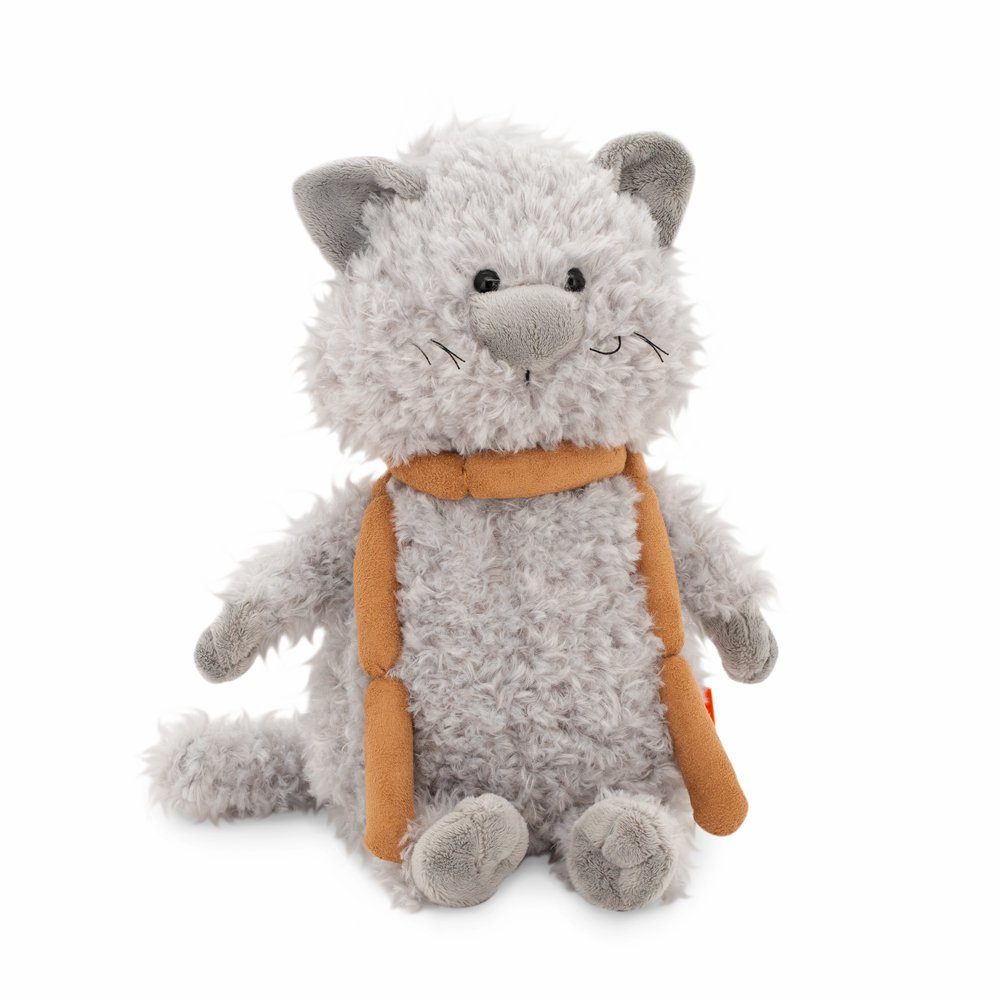 Soft toy, Life - Buddy the Cat with sausages (31cm)