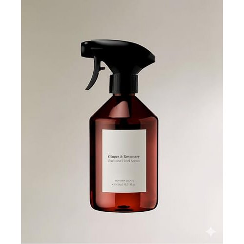 Ginger & Rosemary room spray 500ml – ginger, rosemary