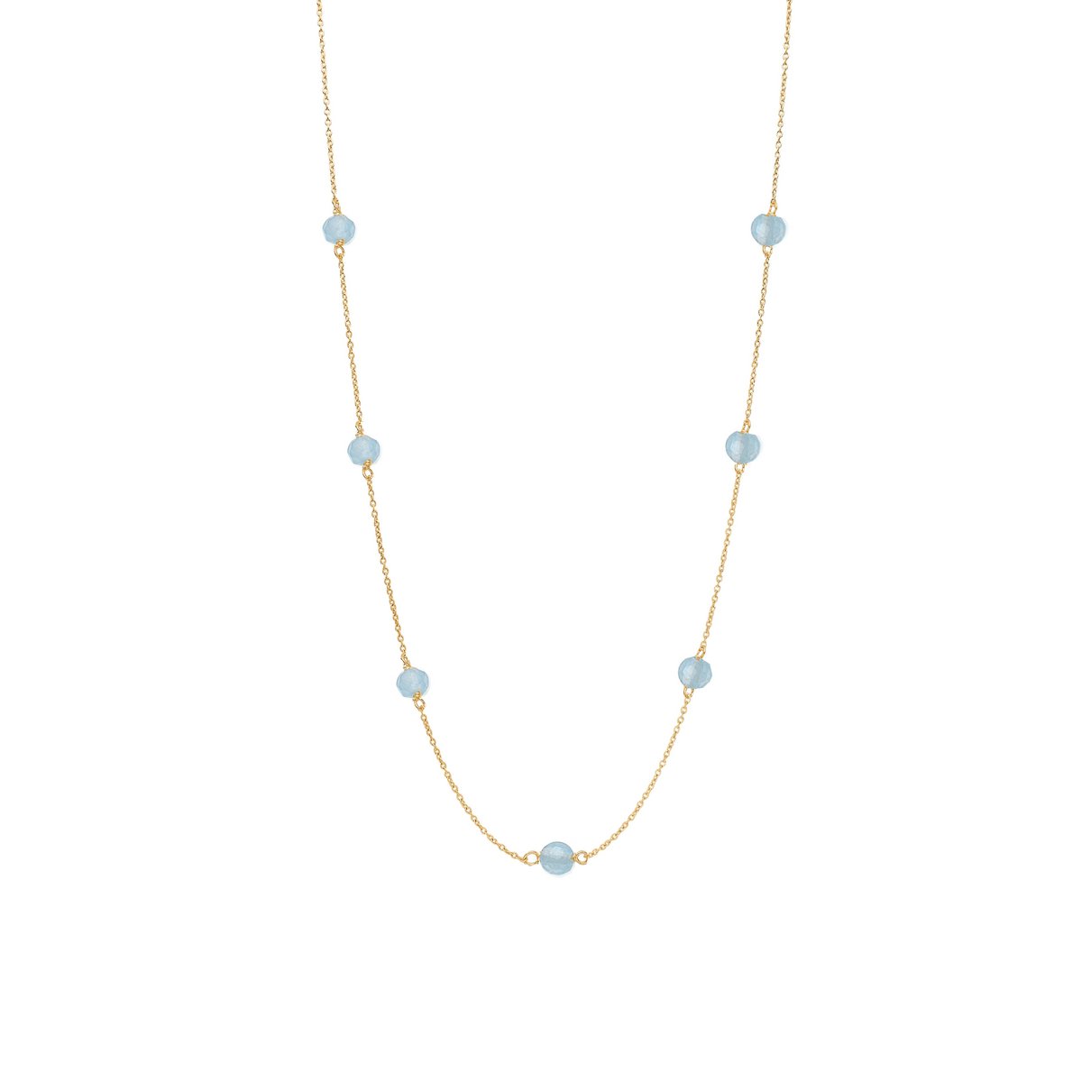Nora necklace aqua