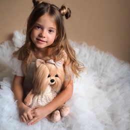 Knuffel, Lucky Doggy, Lucky Yoyo: Starlight 38cm