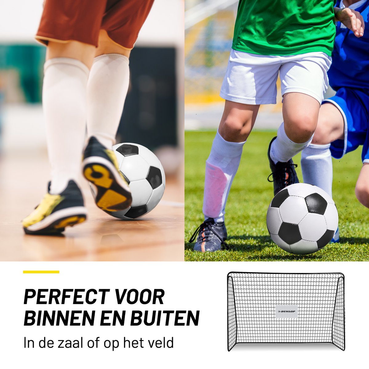Voetbaldoel  Zwart