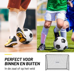 Voetbaldoel  Zwart