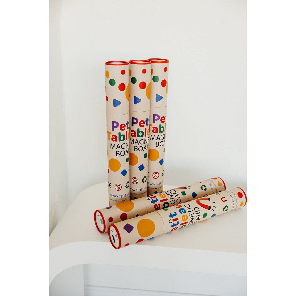 Magneetbord voor kinderen - Arche - Beige geruit
