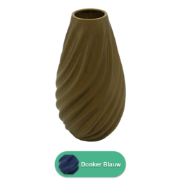 Lunaris 3D vaas - 3D geprinte vaas - Duurzaam PLA - Geschikt voor kunstbloemen