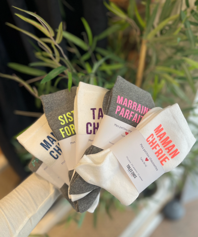 Set of "family" socks