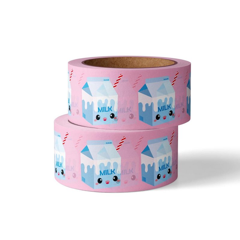 Washi tape Mælk pink