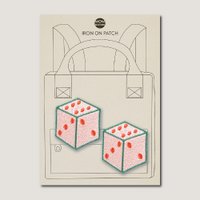 Strijkapplicatie - roll the dice