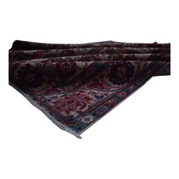 Overfarvet Vintage Pink Orientalsk tæppe