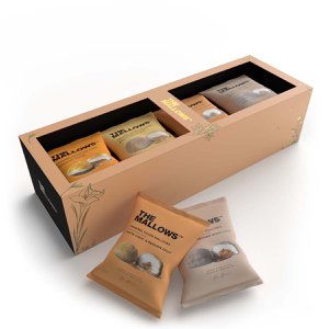 Karamel gevulde malrows cadeaubon - 8 pc's - zomereditie
