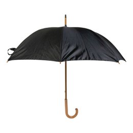 Umbrella Delft blue inner print 105cm