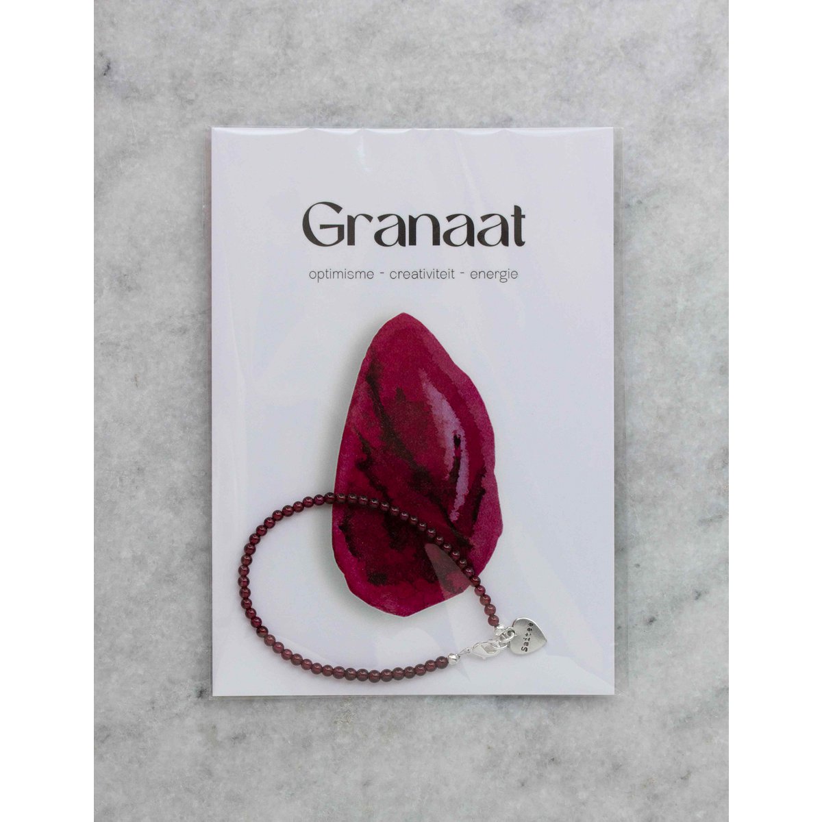 Bracelet de pierres précieuses grenat