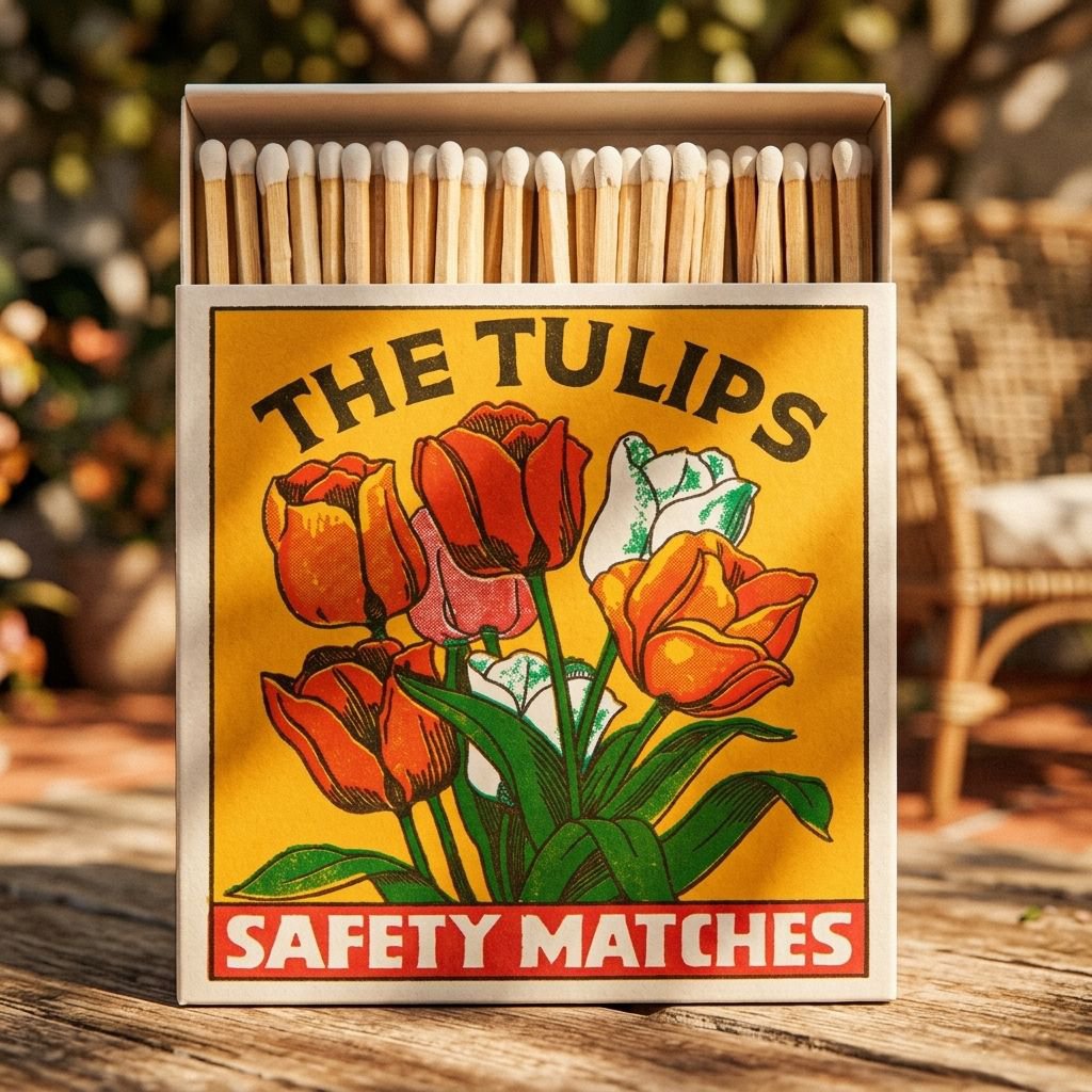 Luxury Matchbox Tulips
