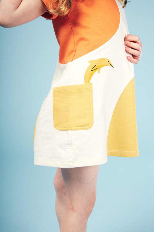 Bare forestil dig retro kjole