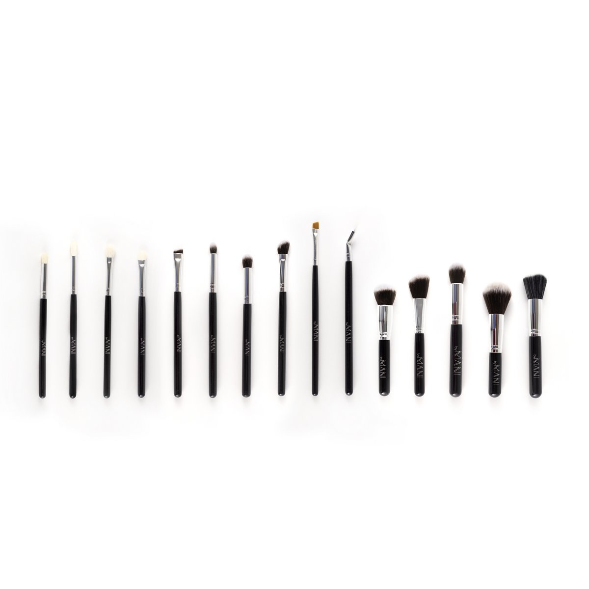 Make-Up Brush Set 15-Delig Professioneel Zwart (1 set)