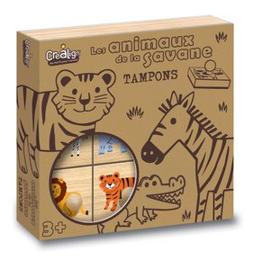 Case stamps, "Animals of the savannah"