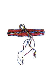Unterbrustgürtel mit Bazin Riche/afrikanischem Print