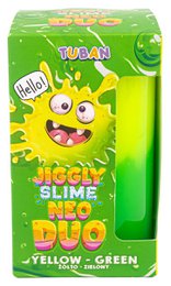 Tuban Slime - Jiggly Slime - Neo Duo - Geel En Groen 430g