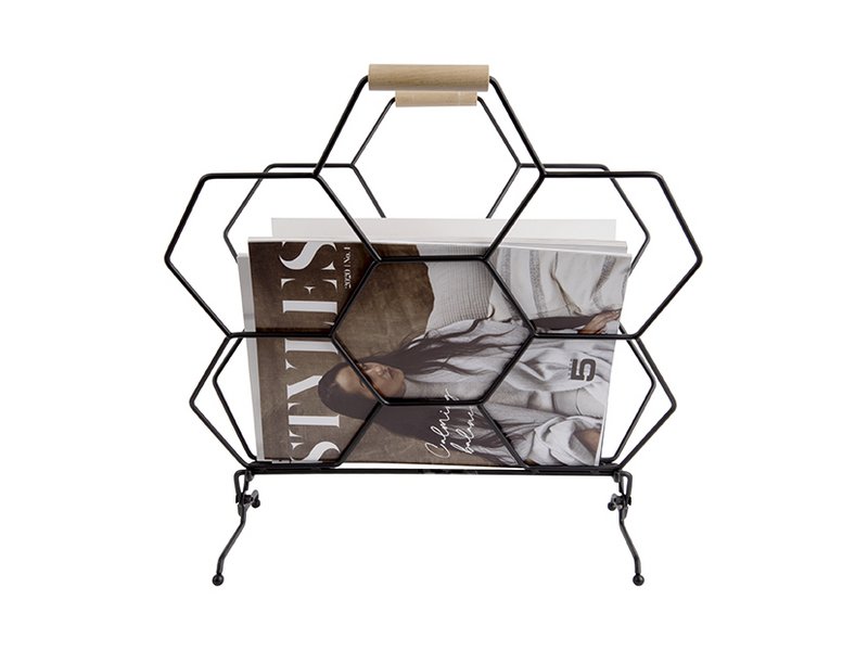 Magazine Rack Honeycomb