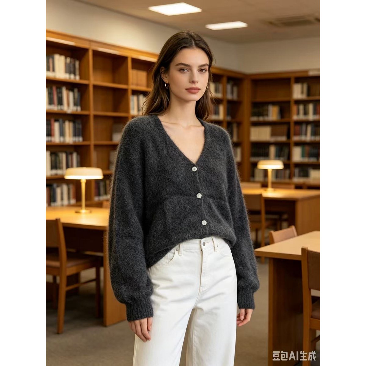Mohair vest REF. 7709